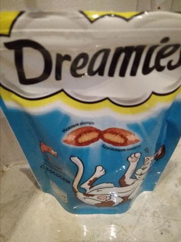 Подушечки для кошек Dreamies