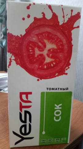 Сок томатный yesta
