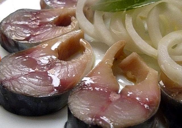 Скумбрия соленая