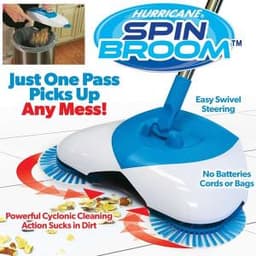Механический веник Hurricane Spin Broom