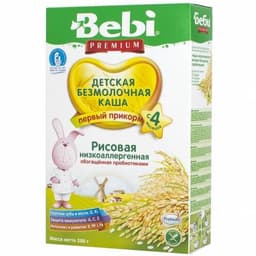 Безмолочная гипоаллергенная рисовая каша