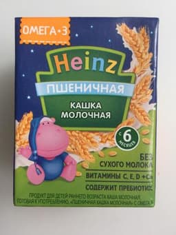 Молочная кашка Heinz