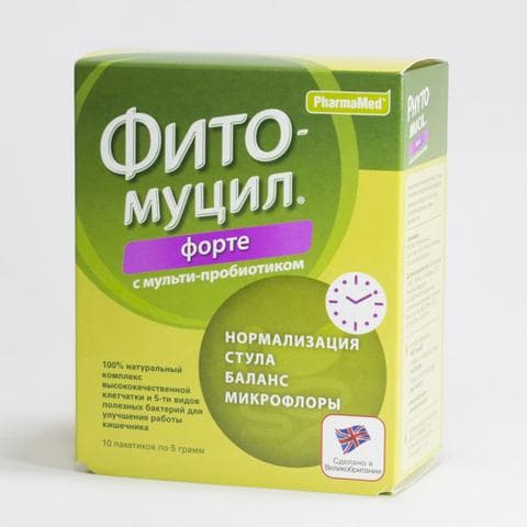 Фитомуцил Форте саше 5г №10