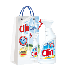 Средство для очистки стекол Clin 2 в 1