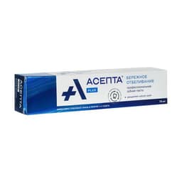 Зубная паста Асепта Plus Бережное отбеливание