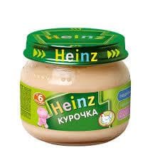 Heinz детское пюре курочка
