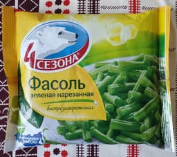 Фасоль зеленая стручковая нарезанная