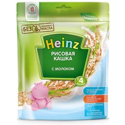 Рисовая молочная каша Heinz