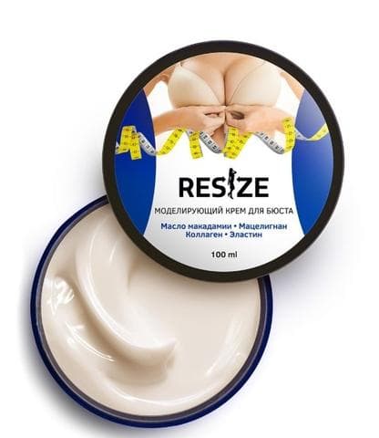 Моделирующий крем для бюста RESIZE, Бренд ReSize