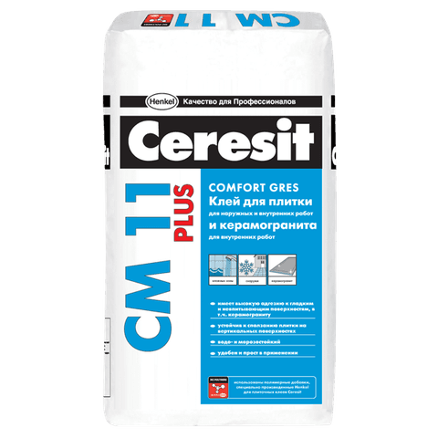 Клей для плитки Ceresit СМ 11 Plus