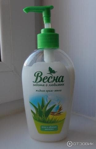 Жидкое крем-мыло «Весна»