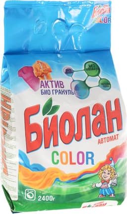 Стиральный порошок Биолан Color автомат
