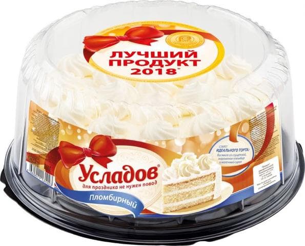 Торт Пломбирный "УСЛАДОВ"
