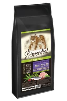 Корм Primordial для кошек с МКБ с индейкой и сельд