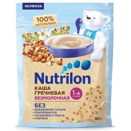 Гречневая безмолочная каша Nutrilon
