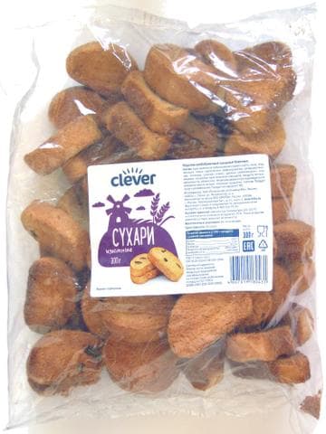 Сухари изюмные CLEVER