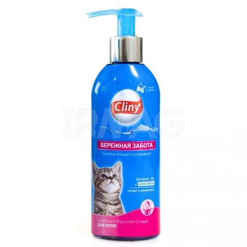 Шампунь для котят Cliny