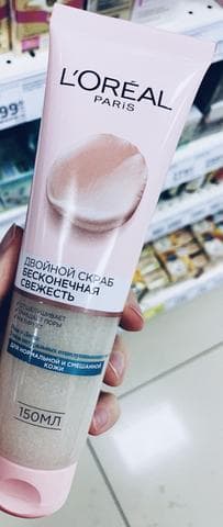 Скраб для лица L’Oréal Paris Для нормальной и смешанной кожи