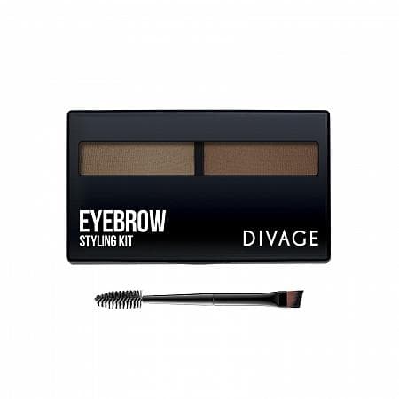 Тени для бровей Divage Eyebrow Styling Kit