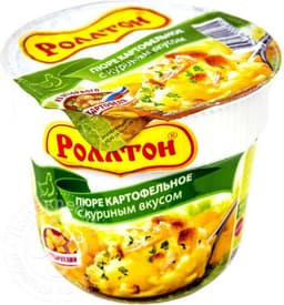 Роллтон Пюре картофельное с куриным вкусом