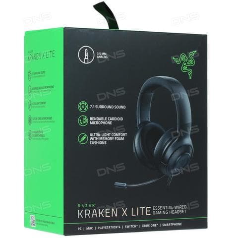 Наушники RAZER Kraken X Lite