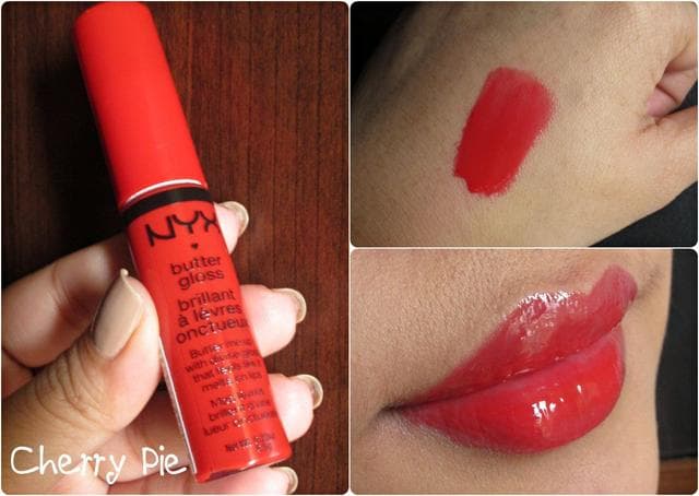 Блеск для губ Nyx butter gloss cherry pie