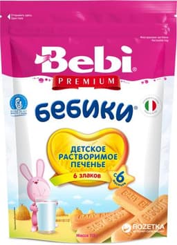 Печенье Bebi Бебики 6 злаков