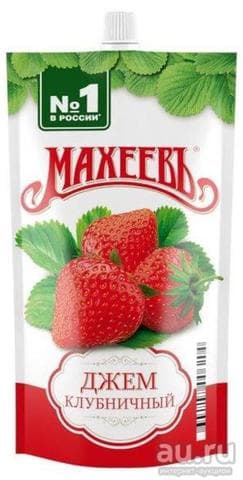 Джем клубничный Махеев 300гр