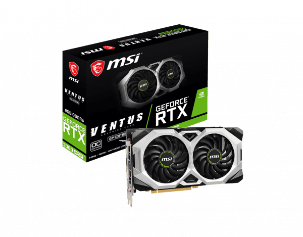 Видеокарта MSI GeForce RTX 2060 Super VENTUS GP OC