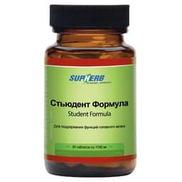 БАД Supherb Стьюдент формула (Student formula)