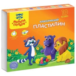 Пластилин классический Мульти-Пульти