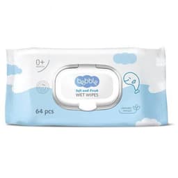 Салфетки влажные детские Wet Wipes Bebble 64 pcs с