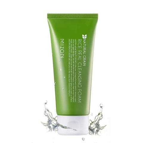 Пенка Mizon Rice Real Cleansing Foam
