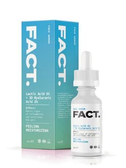 Сыворотка пилинг для лица FACT Lactic Acid 5% + 3D Hyaluronic Acid 2%