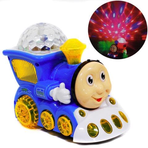 Паровозик-проектор Light train