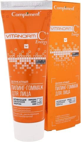 Пилинг-гоммаж Compliment Vitanorm C+ Energy