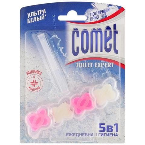 Блок для очищения унитаза Comet Полярный бриз