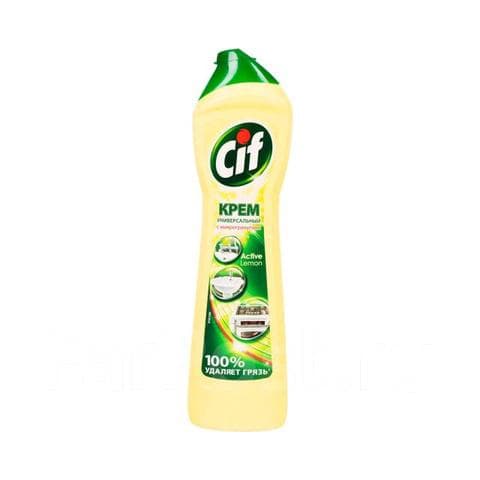 Cif Чистящий крем Active lemon Универсальный 500мл