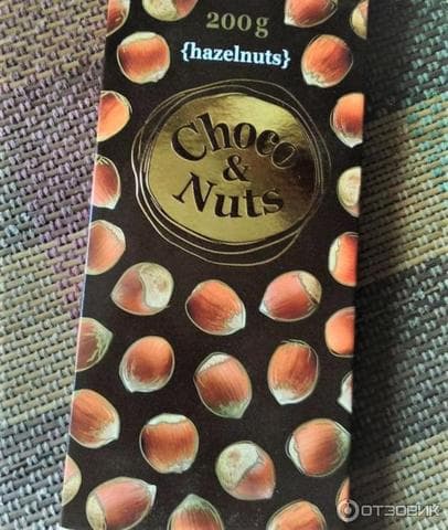 Шоколад "Choco & Nuts Milk Chocolate"