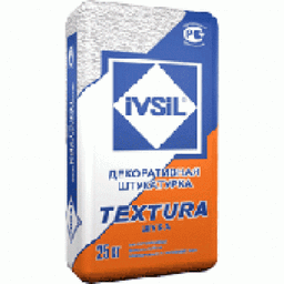 Декоративная штукатурка Короед серии IVSIL TEXTURA