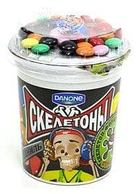 Йогурт DANONE скелитоны