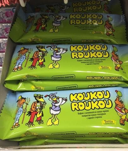 Вафли Koukou roukou