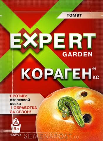 Кораген КС Expert Garden против Хлопковой совки