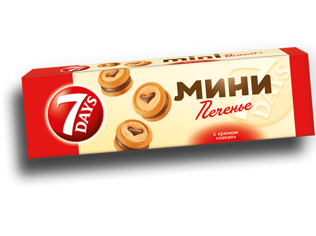 Мини-печенье "7 Days"