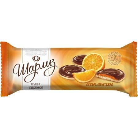Печенье сдобное "Шарлиз" апельсин