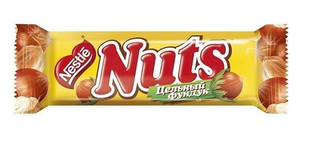 Шоколадный батончик "Nuts"