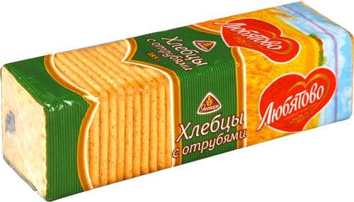 Хлебцы "Любятово", с отрубями