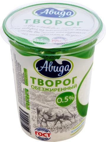 Творог "Авида" 0,5%