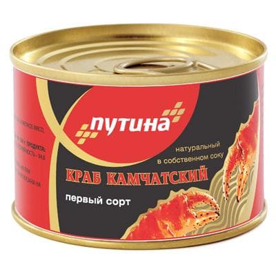 Мясо краба "Путина"