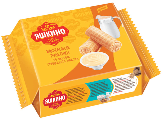 Рулетики вафельные "Яшкино"